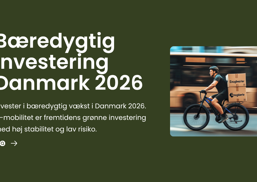 Bæredygtig investering Danmark 2026 – Grøn vækst med el-mobilitet