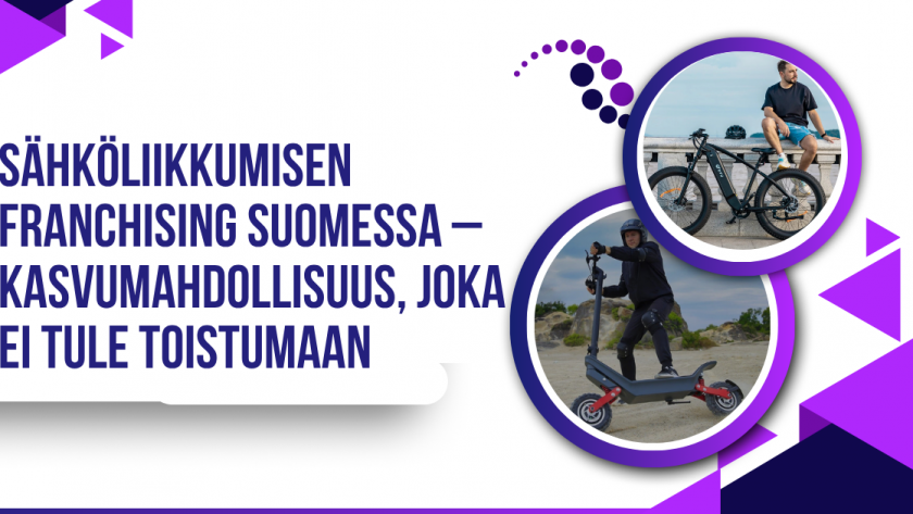 sähköliikkuminen franchising Suomi investointi markkina UrbanRide.fi