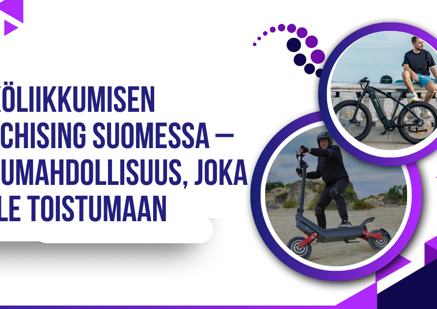 sähköliikkuminen franchising Suomi investointi markkina UrbanRide.fi