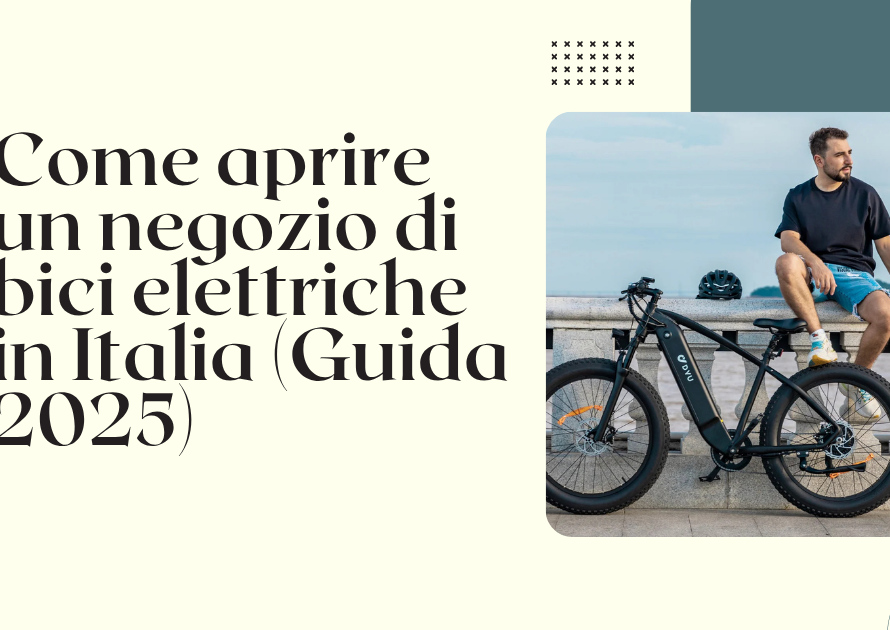 negozio di bici elettriche in Italia